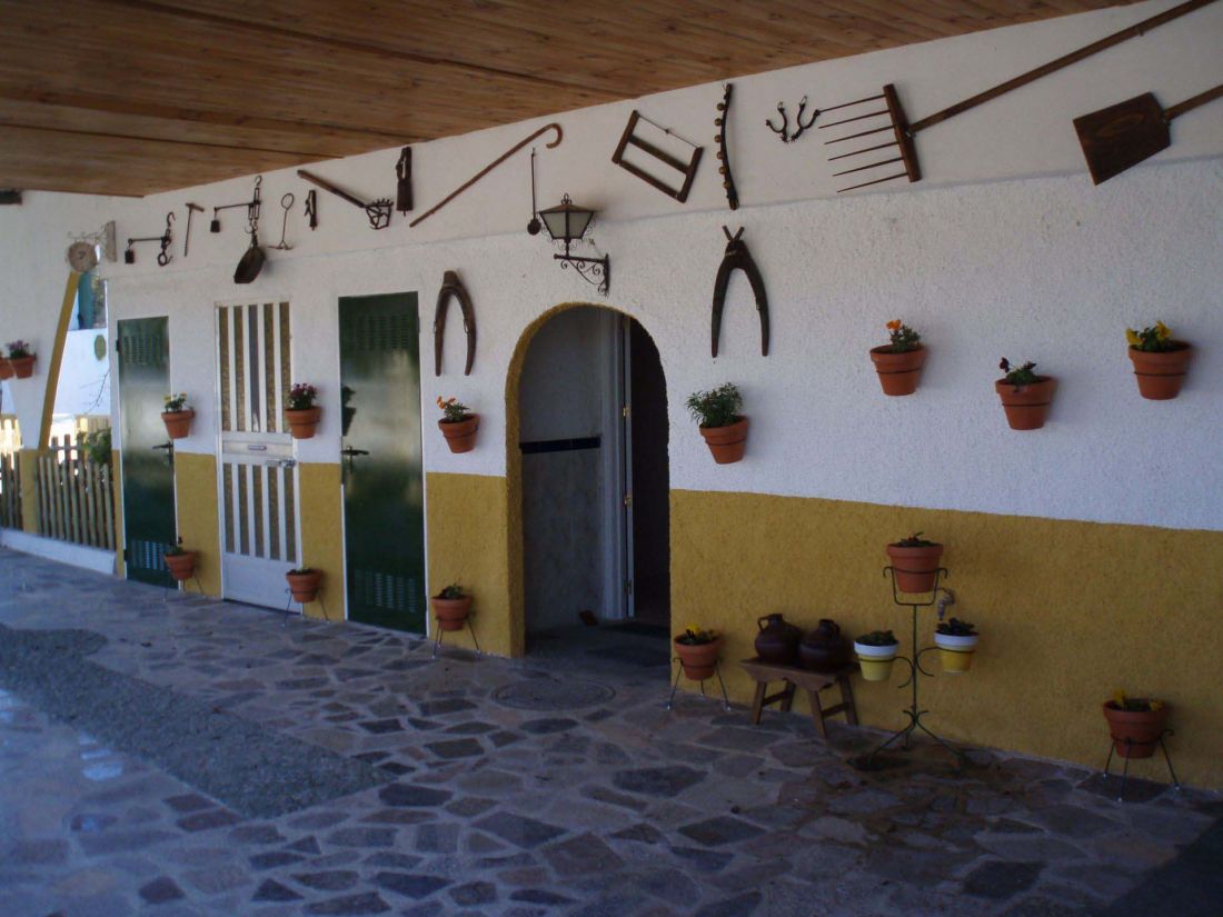 Fachada de acceso al restaurante